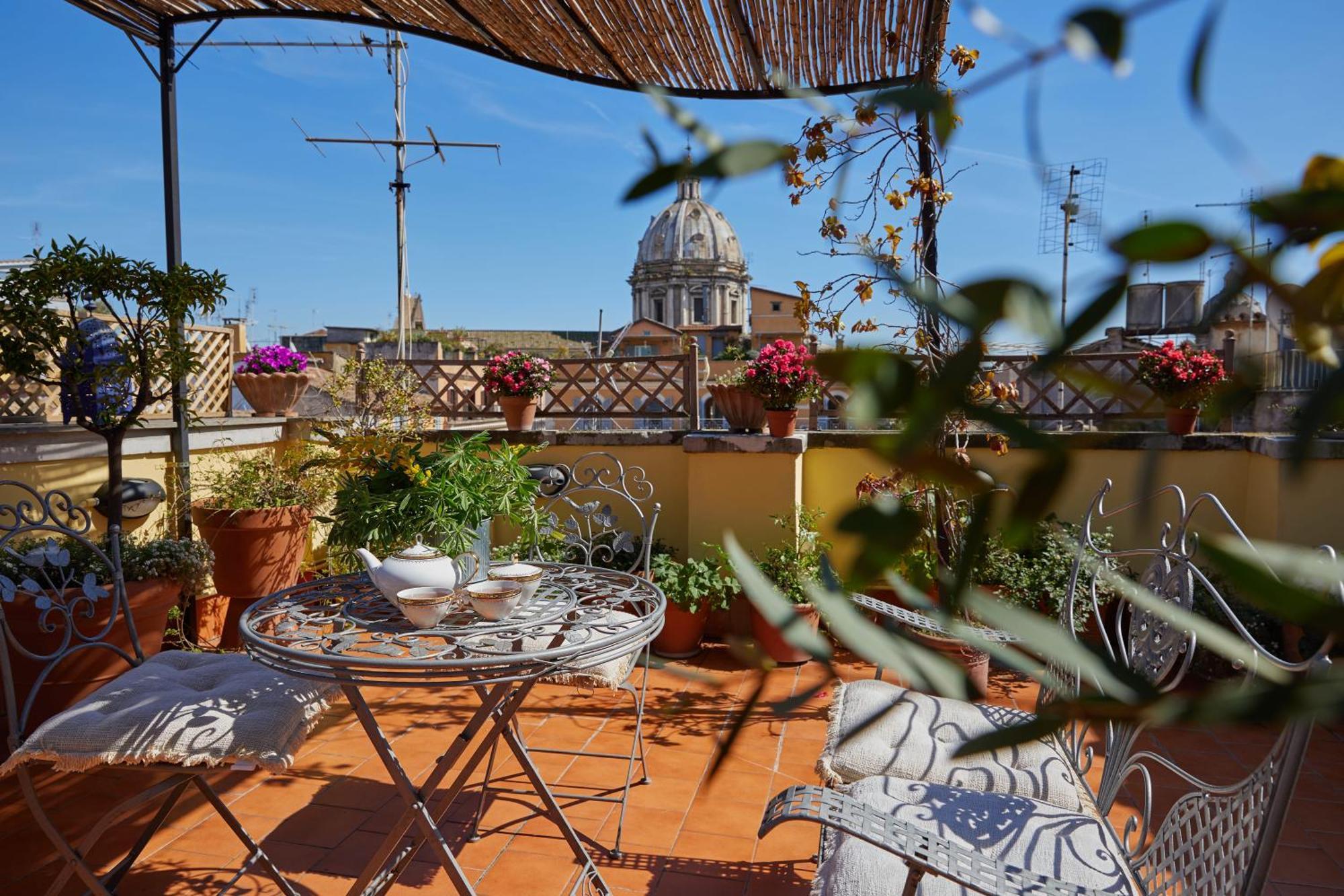 Trasteverehome - Attic Terrace Center Of Rome Baroque Luaran gambar