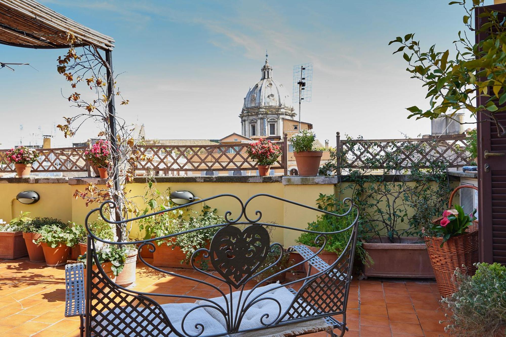 Trasteverehome - Attic Terrace Center Of Rome Baroque Luaran gambar