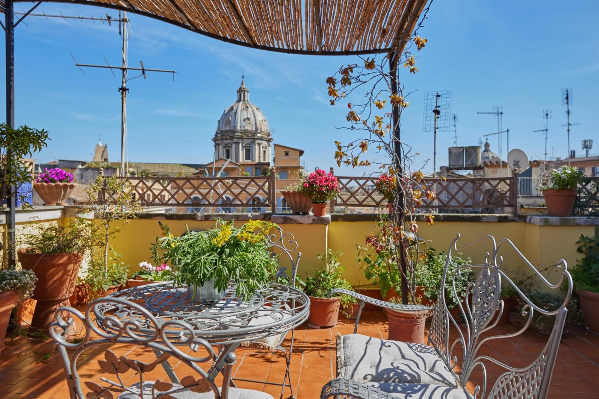 Trasteverehome - Attic Terrace Center Of Rome Baroque Luaran gambar