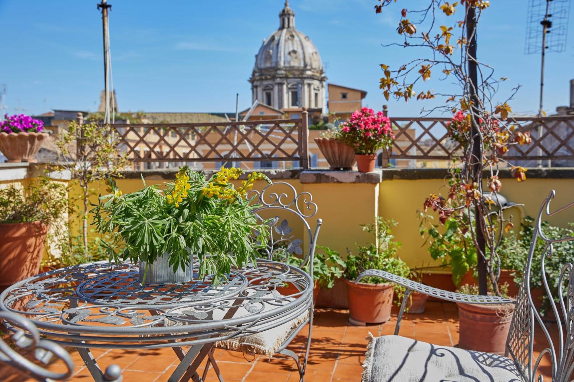 Trasteverehome - Attic Terrace Center Of Rome Baroque Luaran gambar