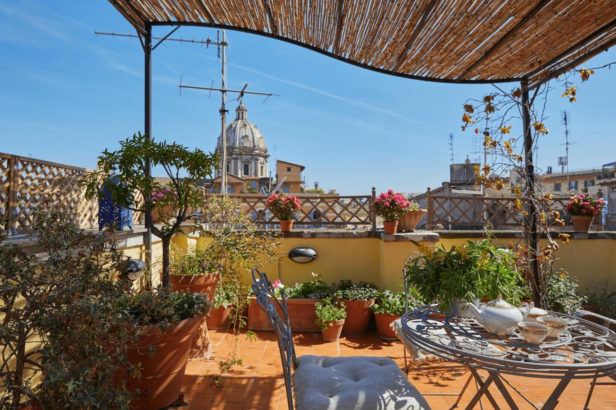 Trasteverehome - Attic Terrace Center Of Rome Baroque Luaran gambar